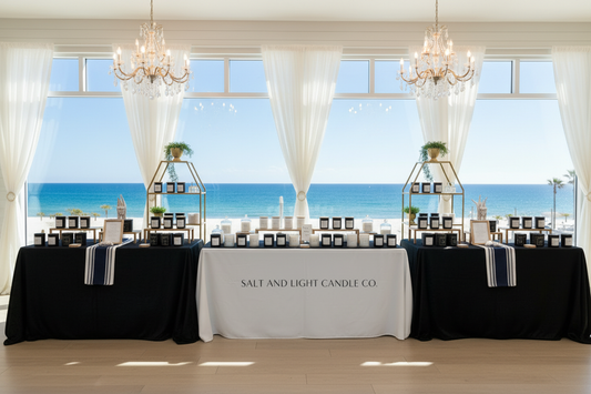 Candle Bar in Coastal Venue