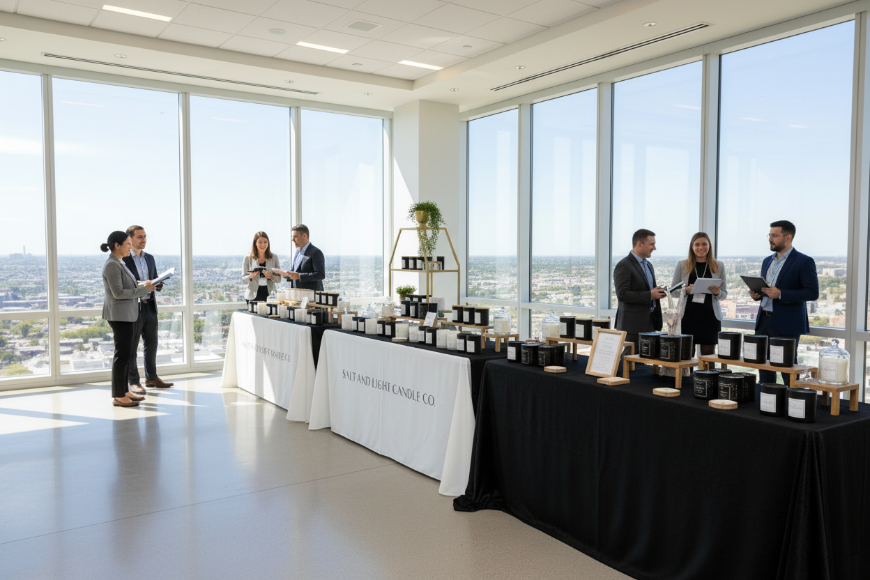 Candle Bar in Corporate Venue