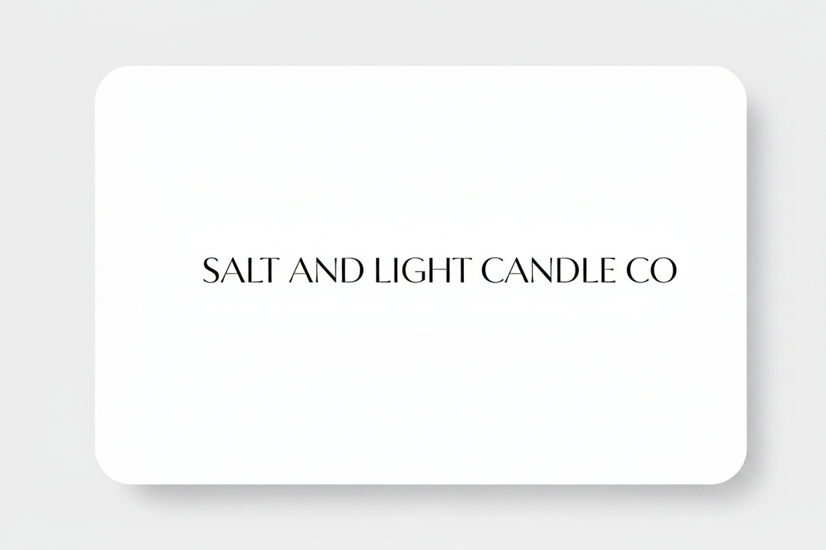 Salt and Light Candle Co Gift Card